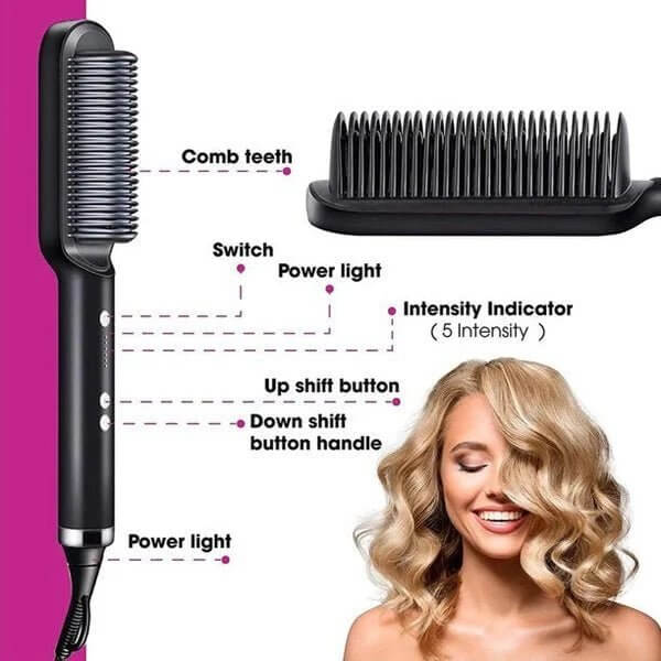 Multifunctional Professional Hair Straightener Comb