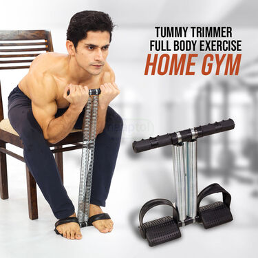 Double Spring Tummy Trimmer ( Full Body Exercise Home Gym ) Men & Women