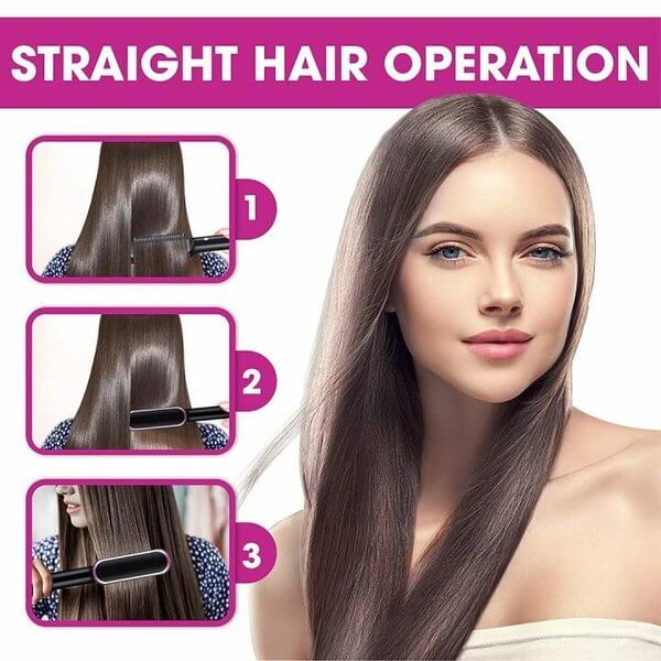 Multifunctional Professional Hair Straightener Comb