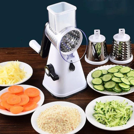 Manual Vegetable Cutter Slicer 3 in1 Slicer ,Kadokash, Grater, Multifunctional Kitchen Gadgets Cutting Machine