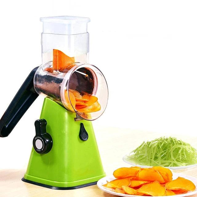 Manual Vegetable Cutter Slicer 3 in1 Slicer ,Kadokash, Grater, Multifunctional Kitchen Gadgets Cutting Machine