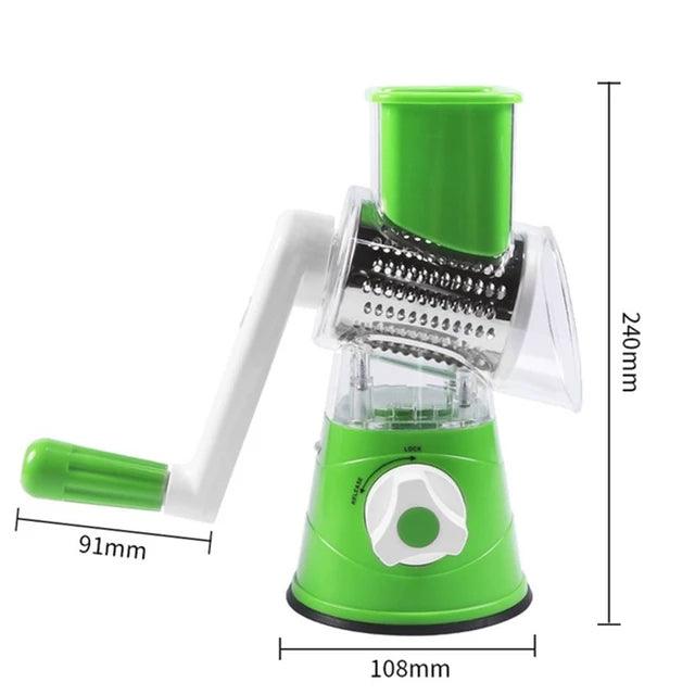 Manual Vegetable Cutter Slicer 3 in1 Slicer ,Kadokash, Grater, Multifunctional Kitchen Gadgets Cutting Machine