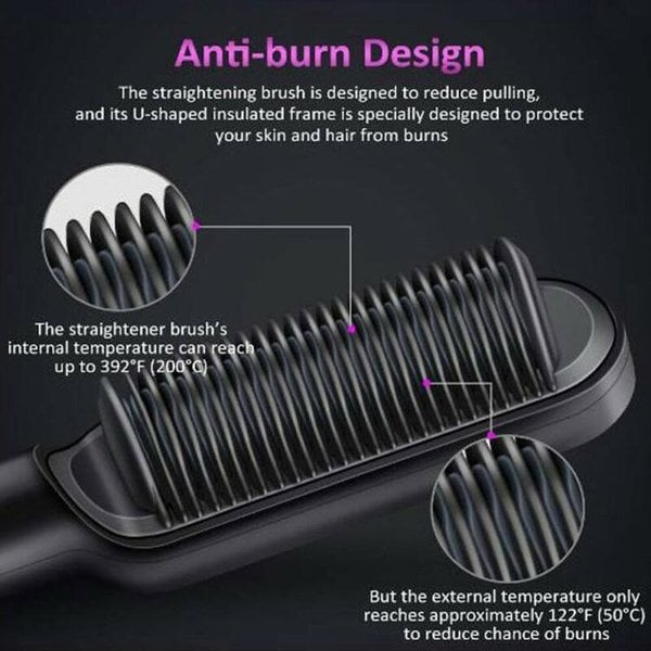 Multifunctional Professional Hair Straightener Comb